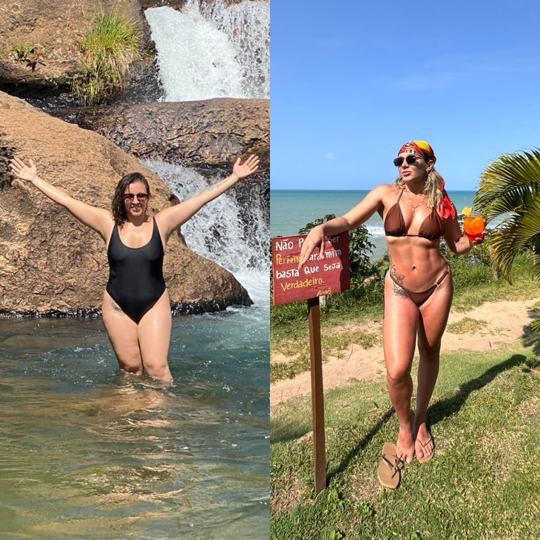 Paciente C - antes e depois